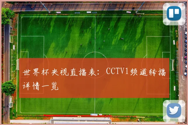 世界杯央视直播表：CCTV1频道转播详情一览